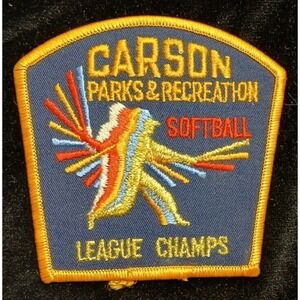 Carson Parks and Recreation Softball League Champs pstch